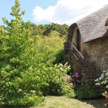 Studio Dans Une Chaumiere De Caractere Baud Exterior foto